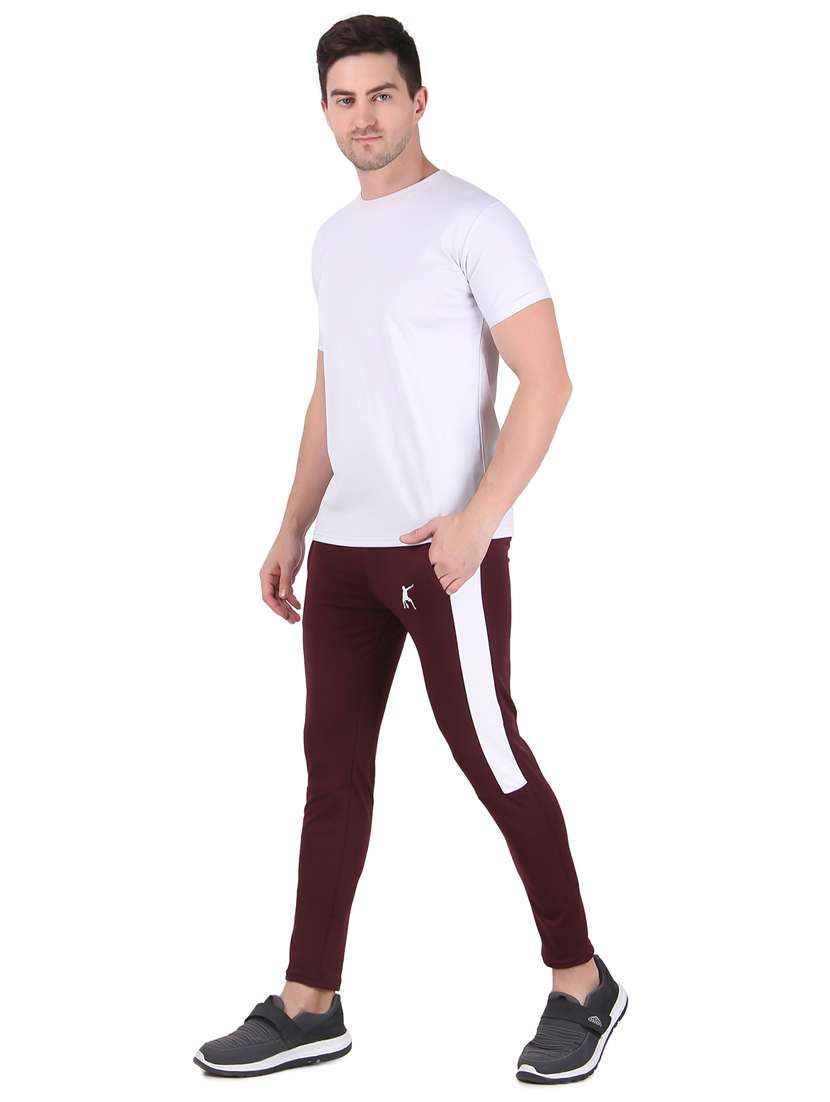 men full length logo print track pant - 21522161 -  Standard Image - 4