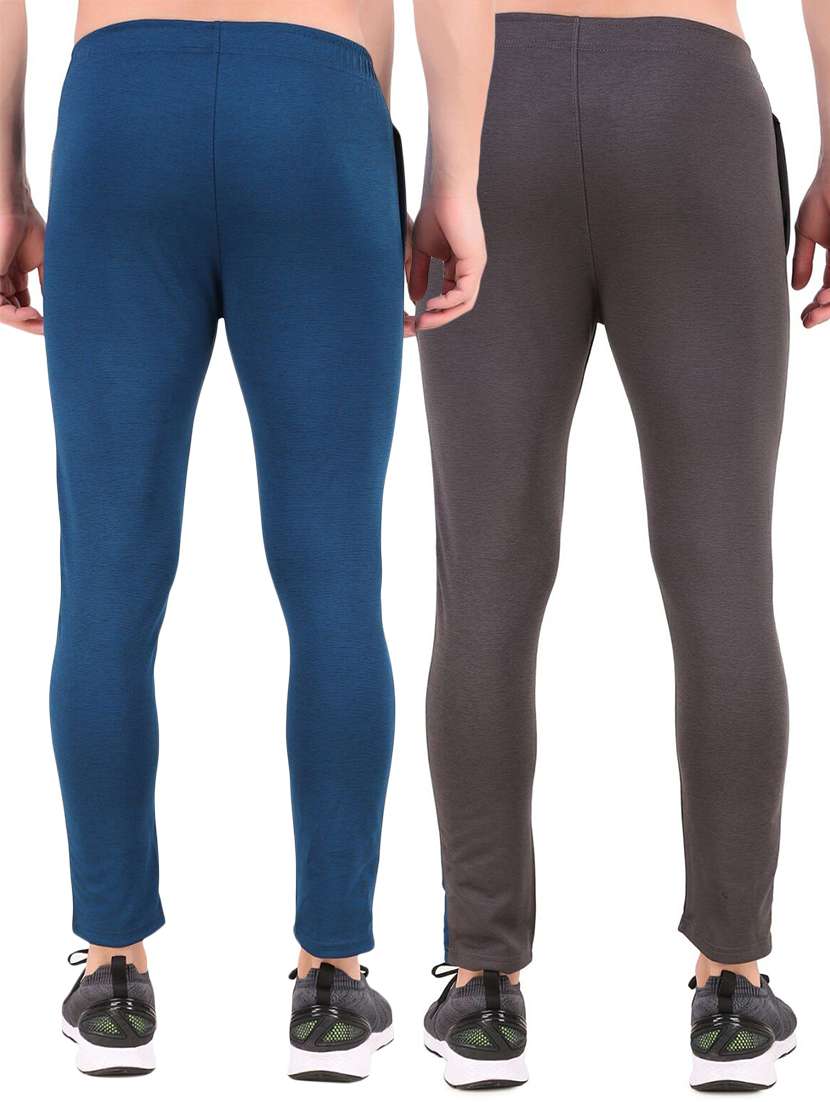 men pack of 2 full length track pants - 21522300 -  Standard Image - 1