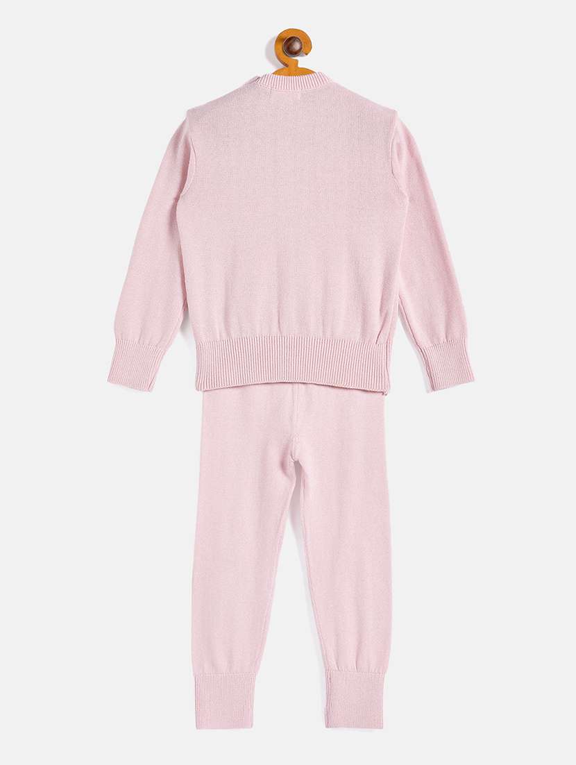 kids long sleeves sweater with joggers set - 21522660 -  Standard Image - 1