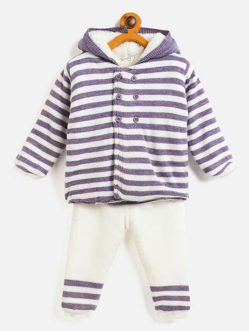 kids long sleeves sweater with joggers set - 21522679 -  Standard Image - 0