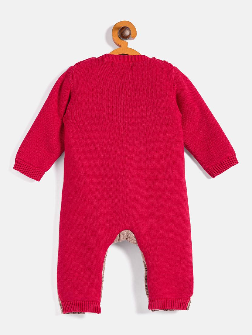 kids long sleeves self design rompers - 21522700 - Standard Image - 1