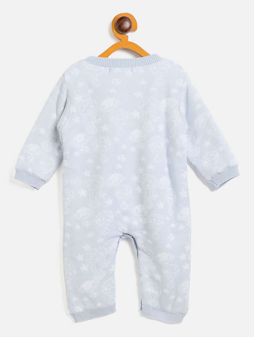 kids long sleeves self design rompers - 21522716 - Standard Image - 1