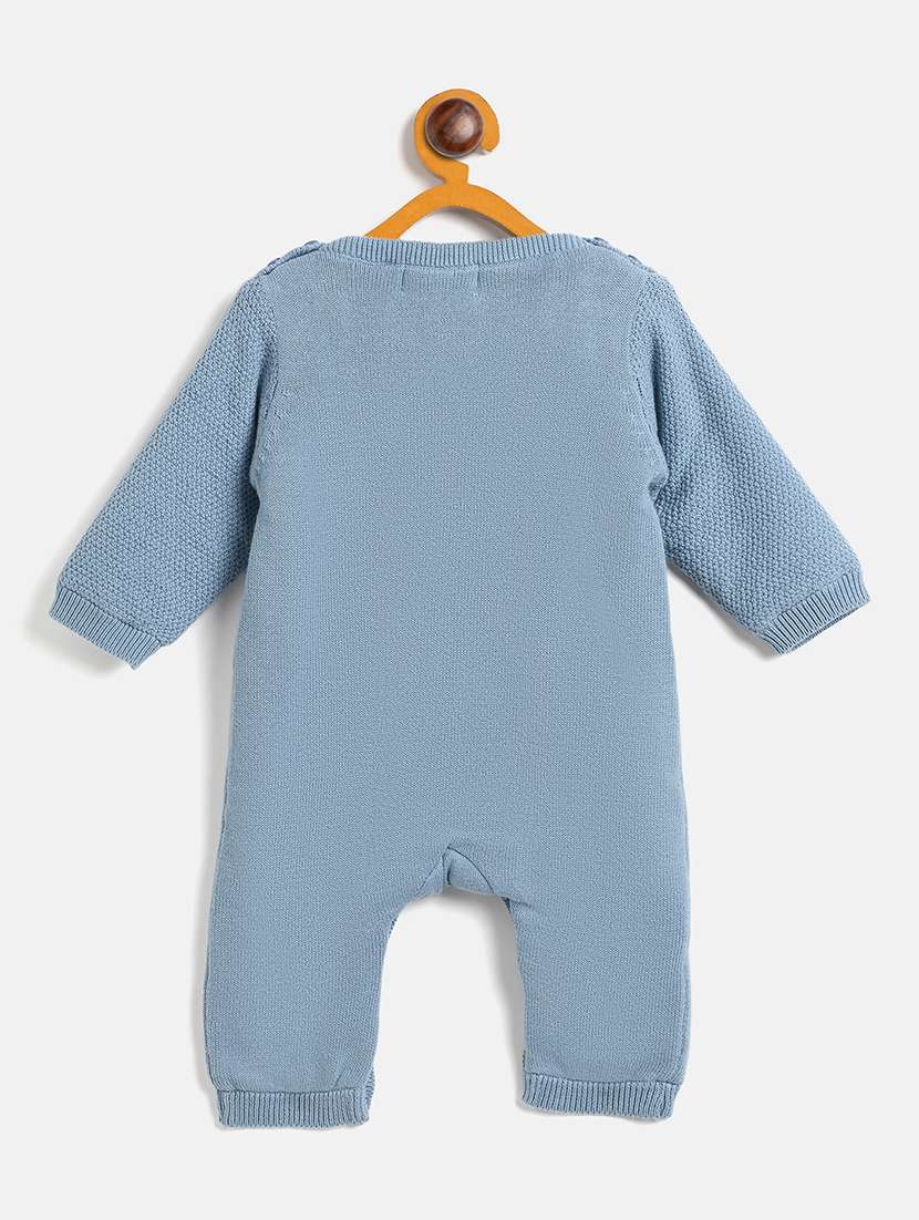 kids long sleeves self design rompers - 21522724 - Standard Image - 1