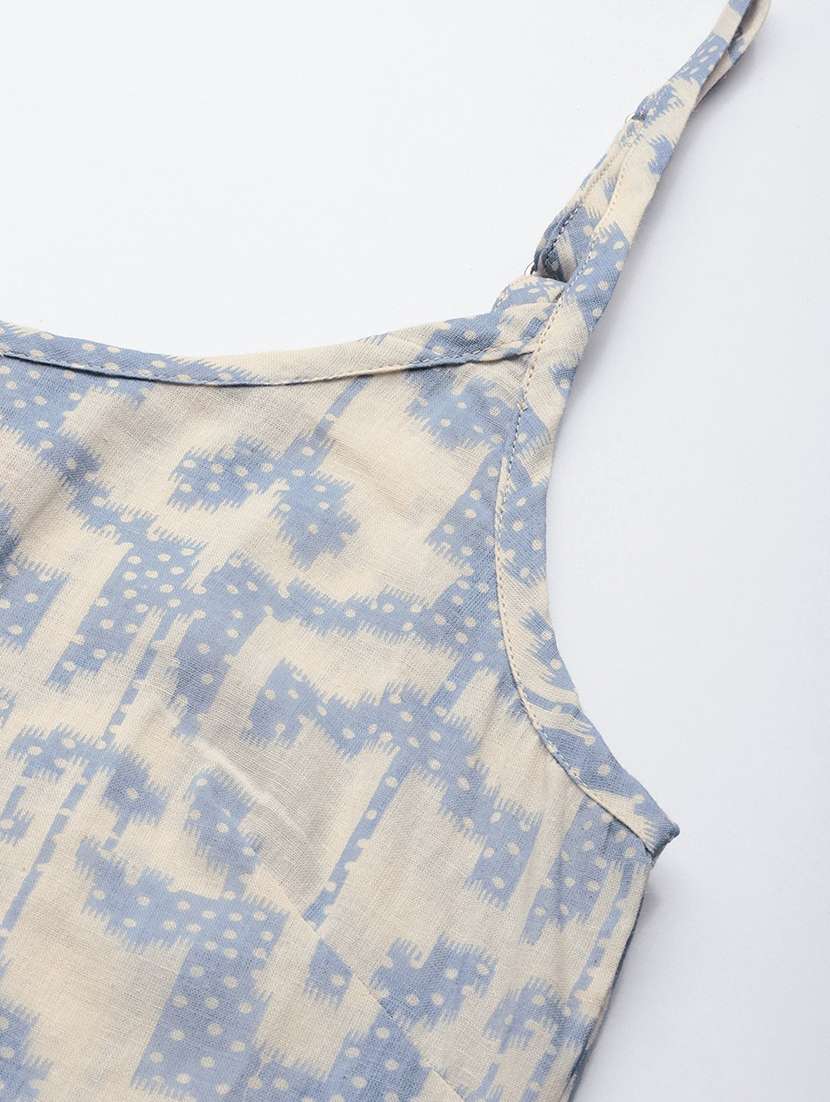 women printed sleeveless straight kurta - 21522793 - Standard Image - 4