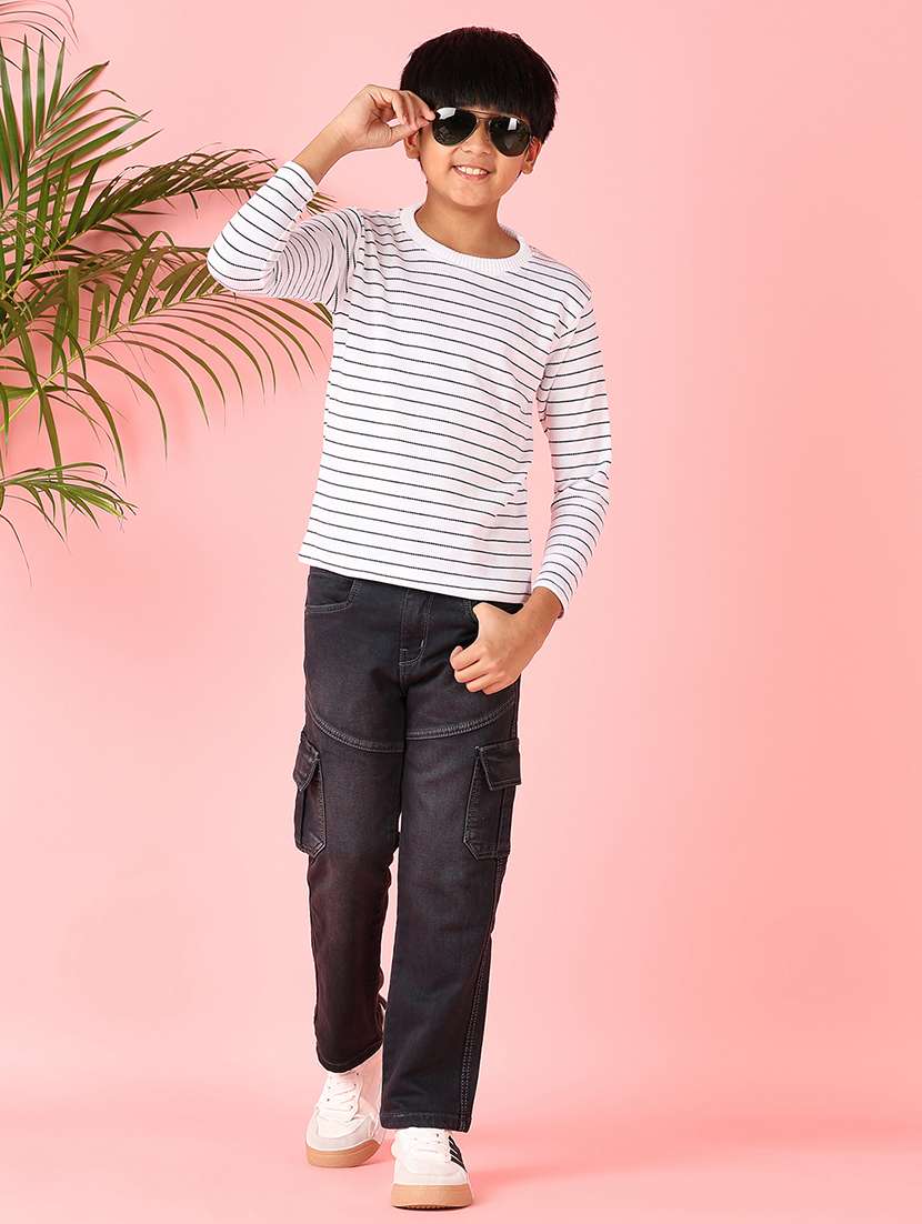 boys acrylic long sleeve sweater - 21522854 -  Standard Image - 4