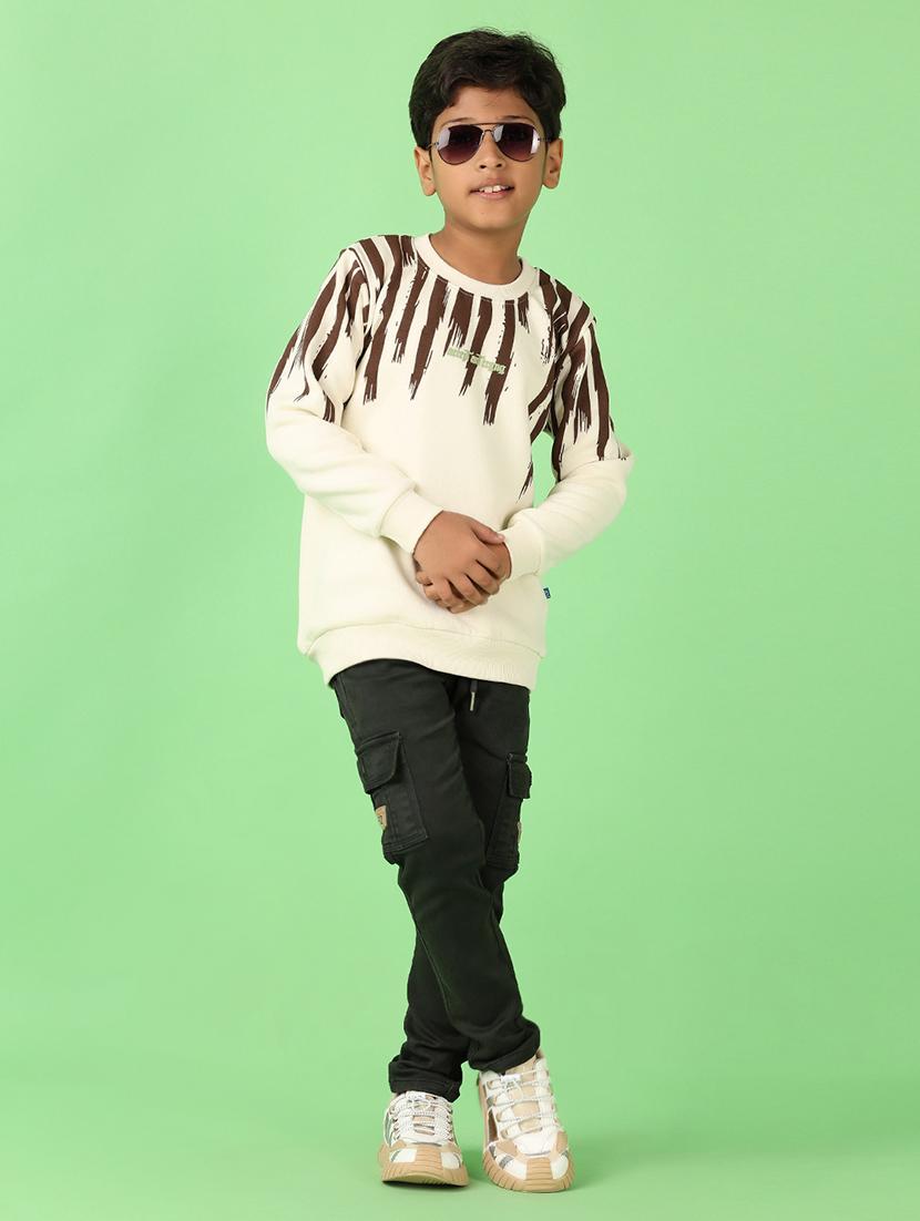 boys plain mid rise cargo - 21522869 - Standard Image - 4