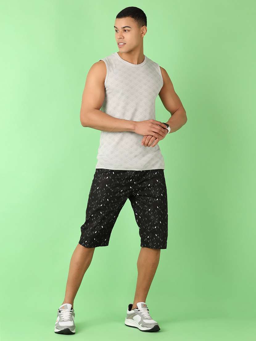 men mid rise printed three - fourth - 21522969 -  Standard Image - 4