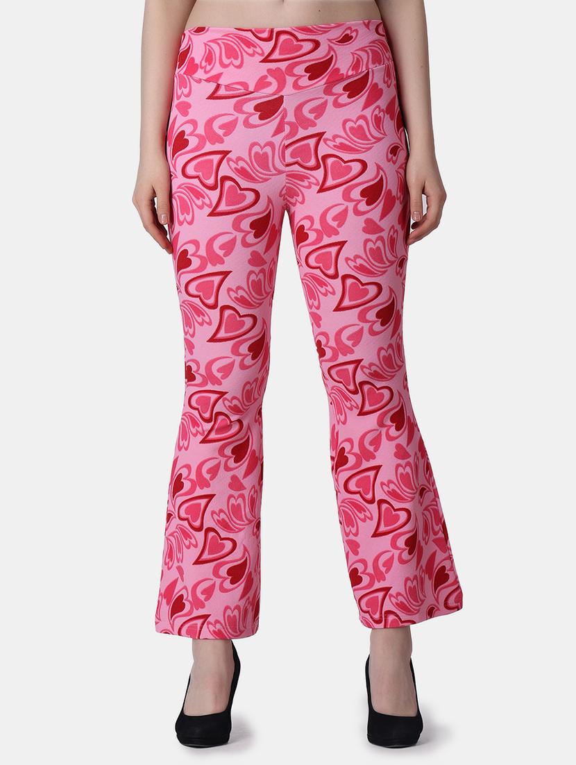 women printed bootcut trouser - 21523488 -  Zoom Image - 0