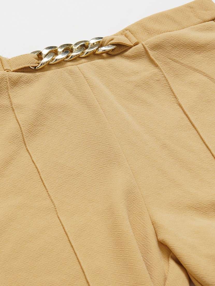 women solid regular fit bootcut trouser - 21523516 - Standard Image - 6