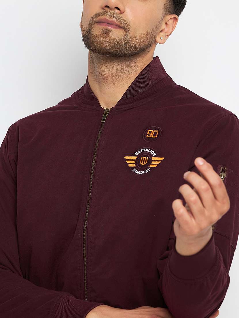 men long sleeve solid casual jacket - 21523597 -  Standard Image - 6