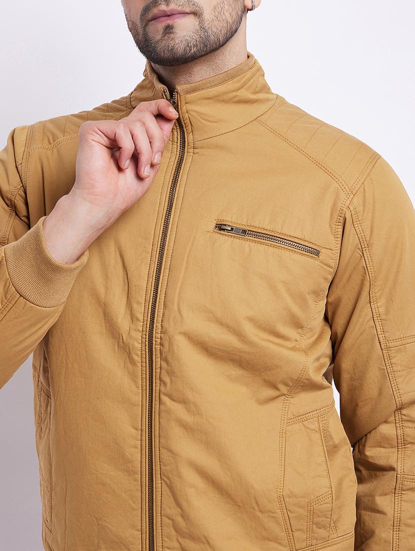 men long sleeve solid casual jacket - 21523603 - Standard Image - 6