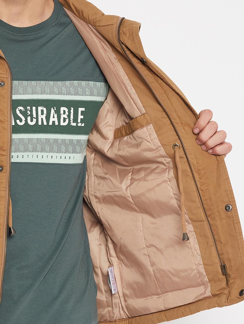men long sleeve solid casual jacket - 21523604 - Standard Image - 6