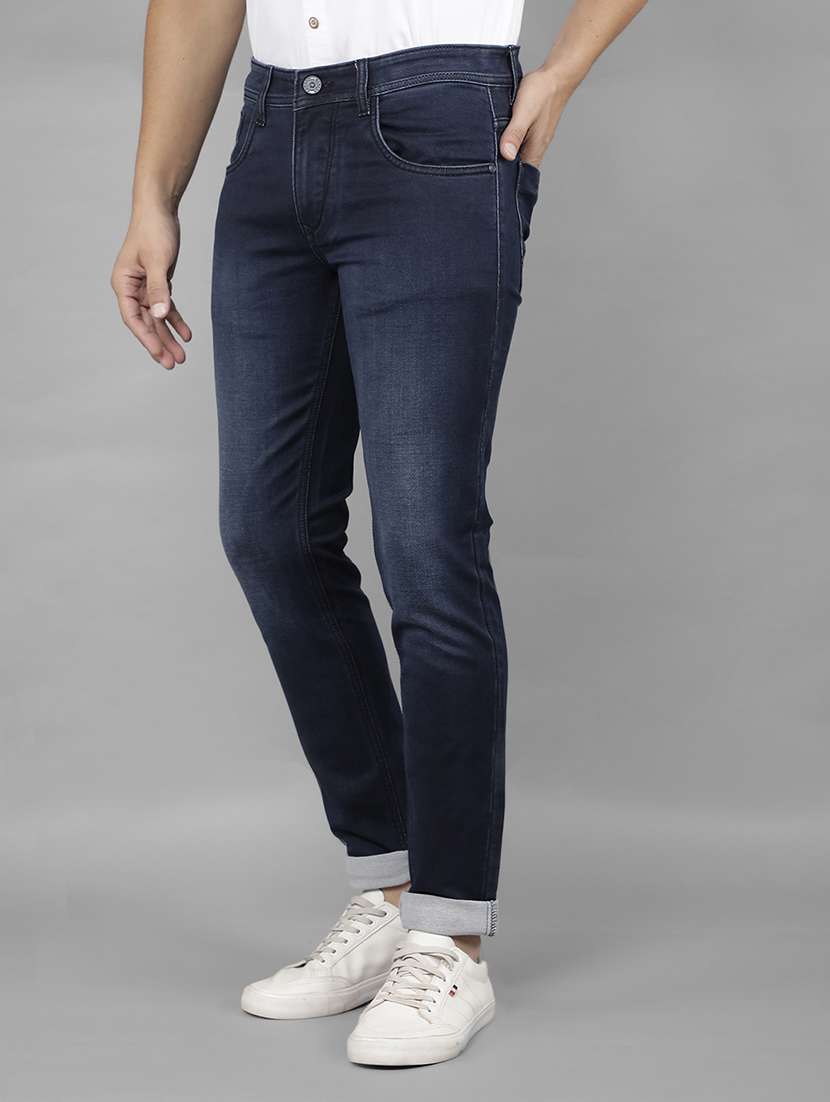 men blue denim jean - 21524031 - Standard Image - 1