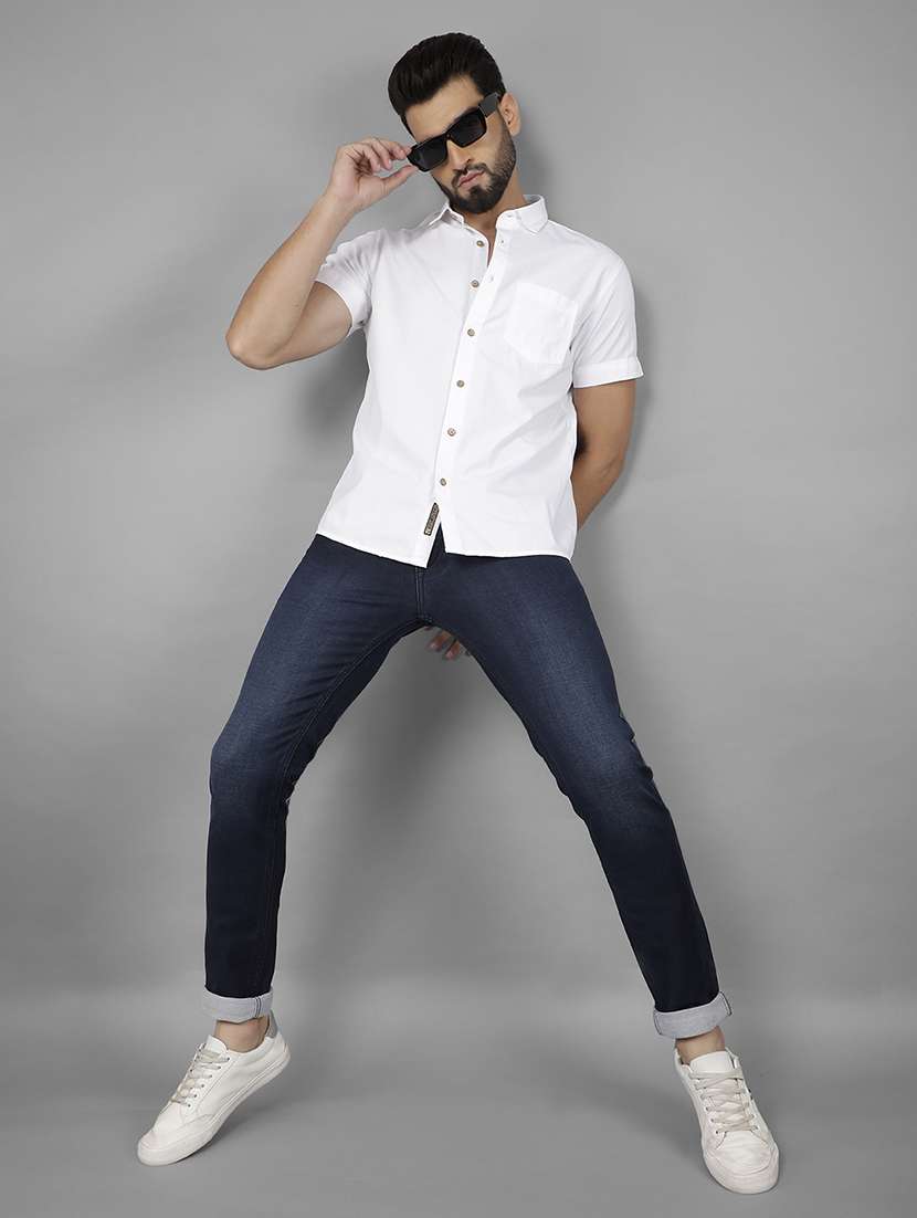 men blue denim jean - 21524031 - Standard Image - 4