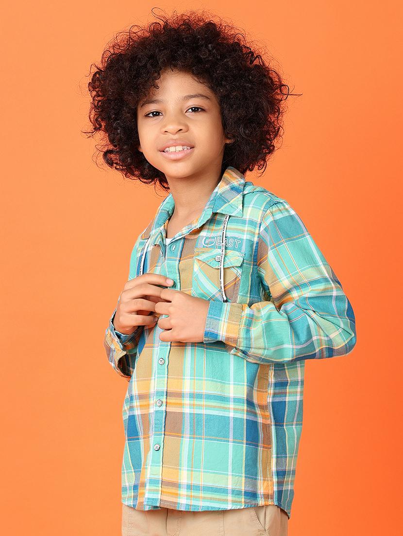 green twill shirt - 21524113 -  Standard Image - 1