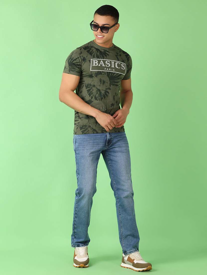 men mid rise plain jeans - 21524351 -  Standard Image - 4