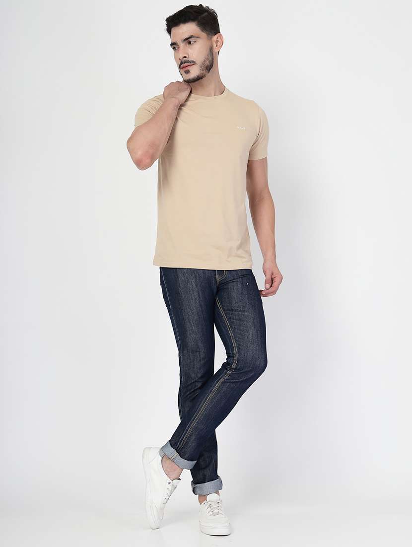 men washed mid rise denim jeans - 21526642 -  Standard Image - 4