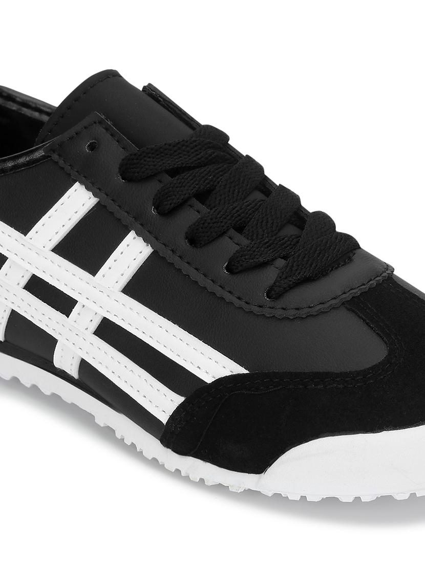 women black lace-up sneaker - 21526654 - Standard Image - 4