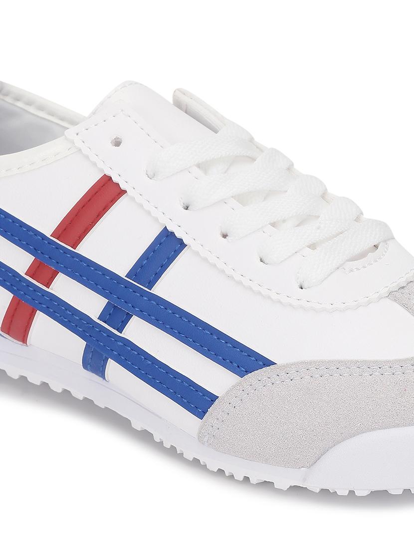 women white lace-up sneaker - 21526655 - Standard Image - 4