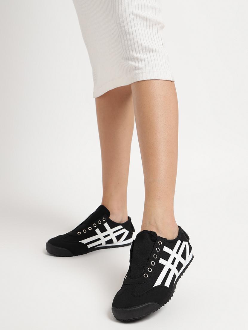 women black slip on sneaker - 21526656 - Standard Image - 1