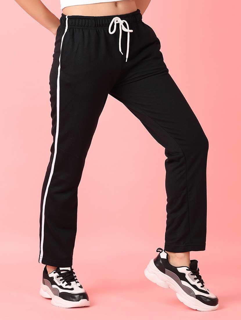 women black solid pajamas - 21527303 -  Standard Image - 1