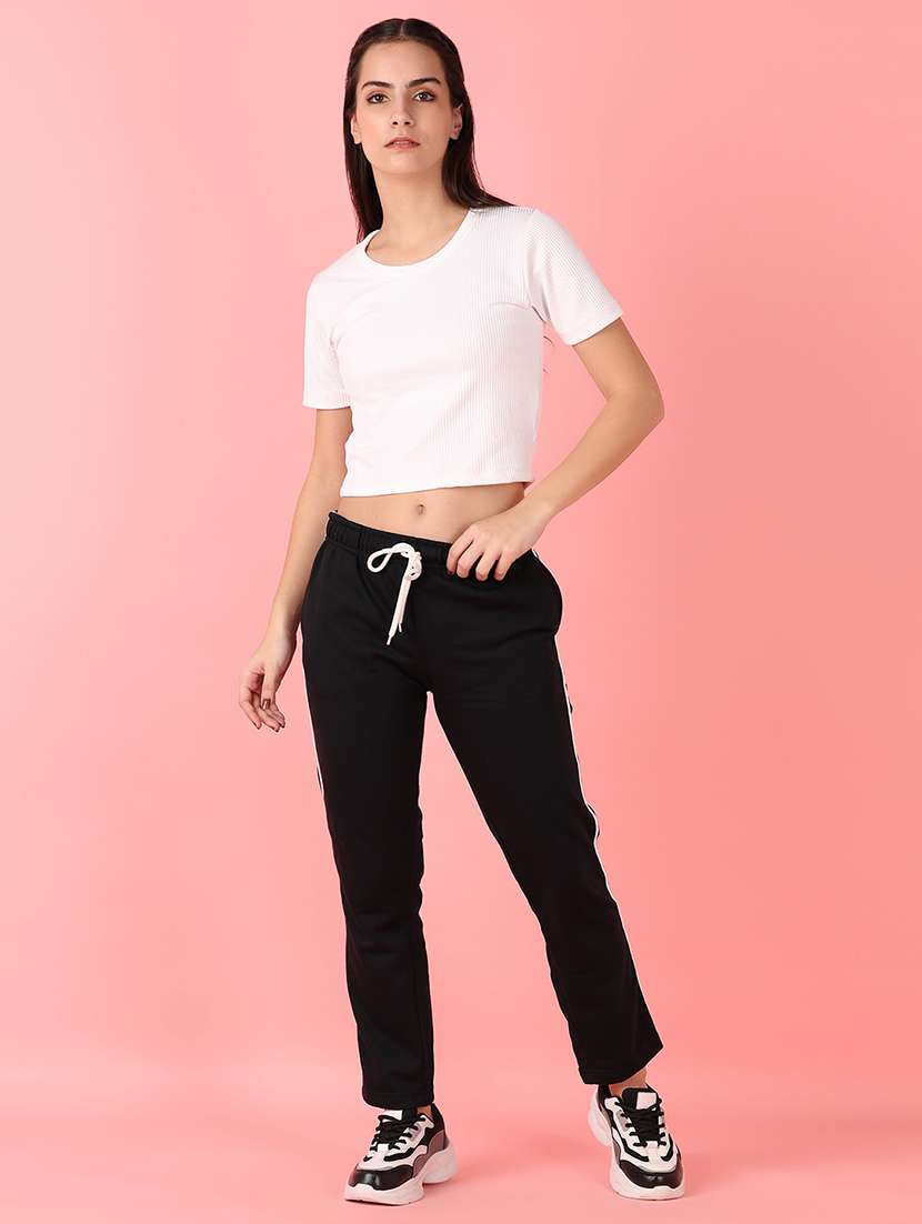 women black solid pajamas - 21527303 -  Standard Image - 4