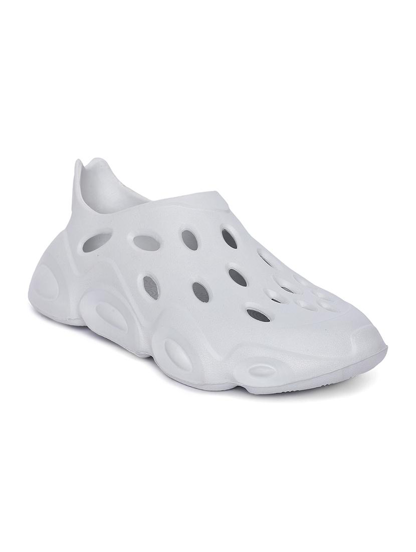 women grey solid clogs - 21527818 - Standard Image - 1
