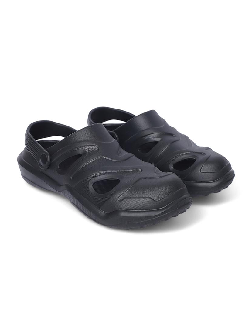 women black solid clogs - 21527836 -  Standard Image - 1