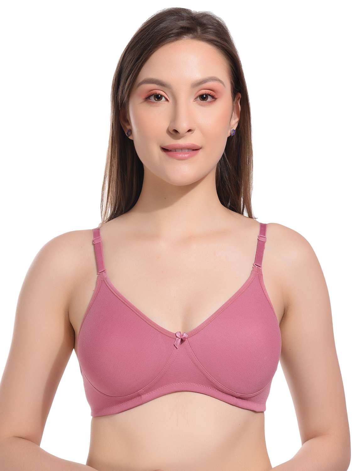 pack of 2 cotton t-shirt bra - 21527971 -  Standard Image - 4