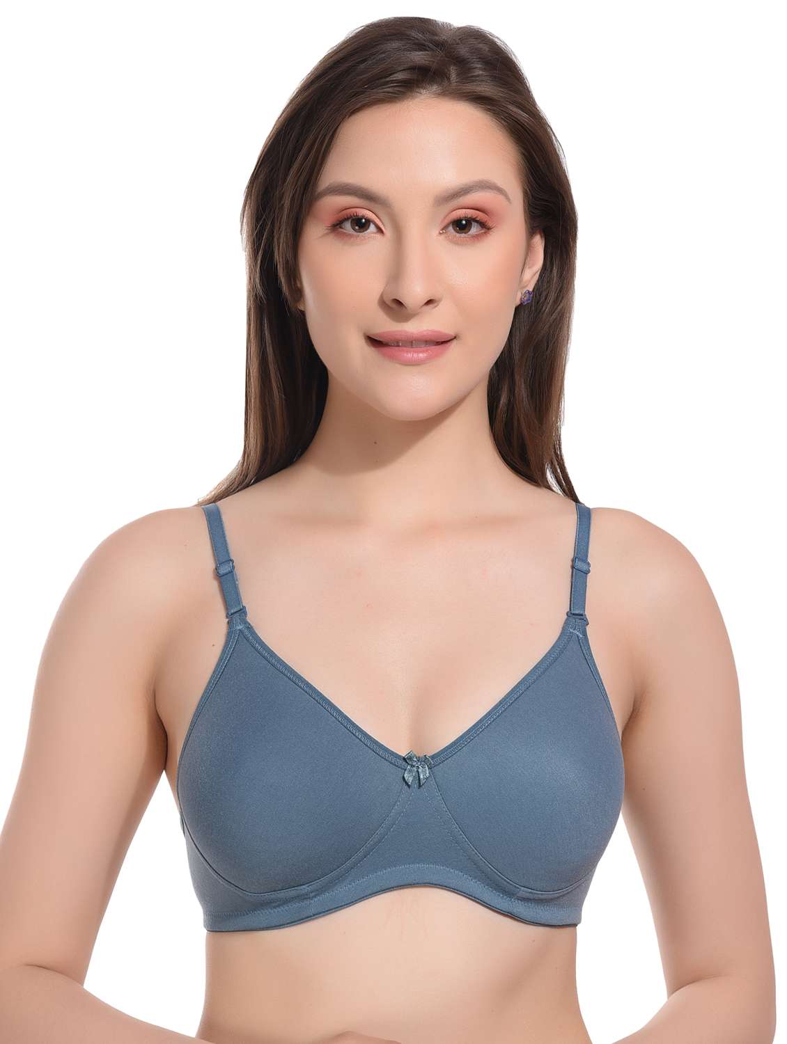 pack of 2 cotton t-shirt bra - 21527981 -  Standard Image - 4