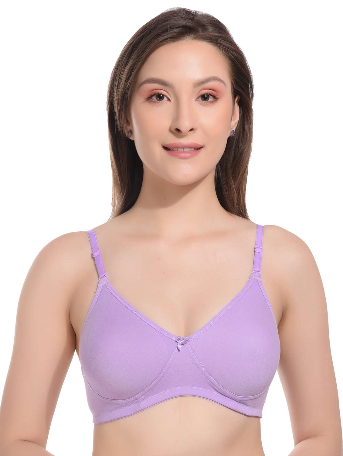 pack of 2 cotton t-shirt bra - 21527982 -  Standard Image - 4