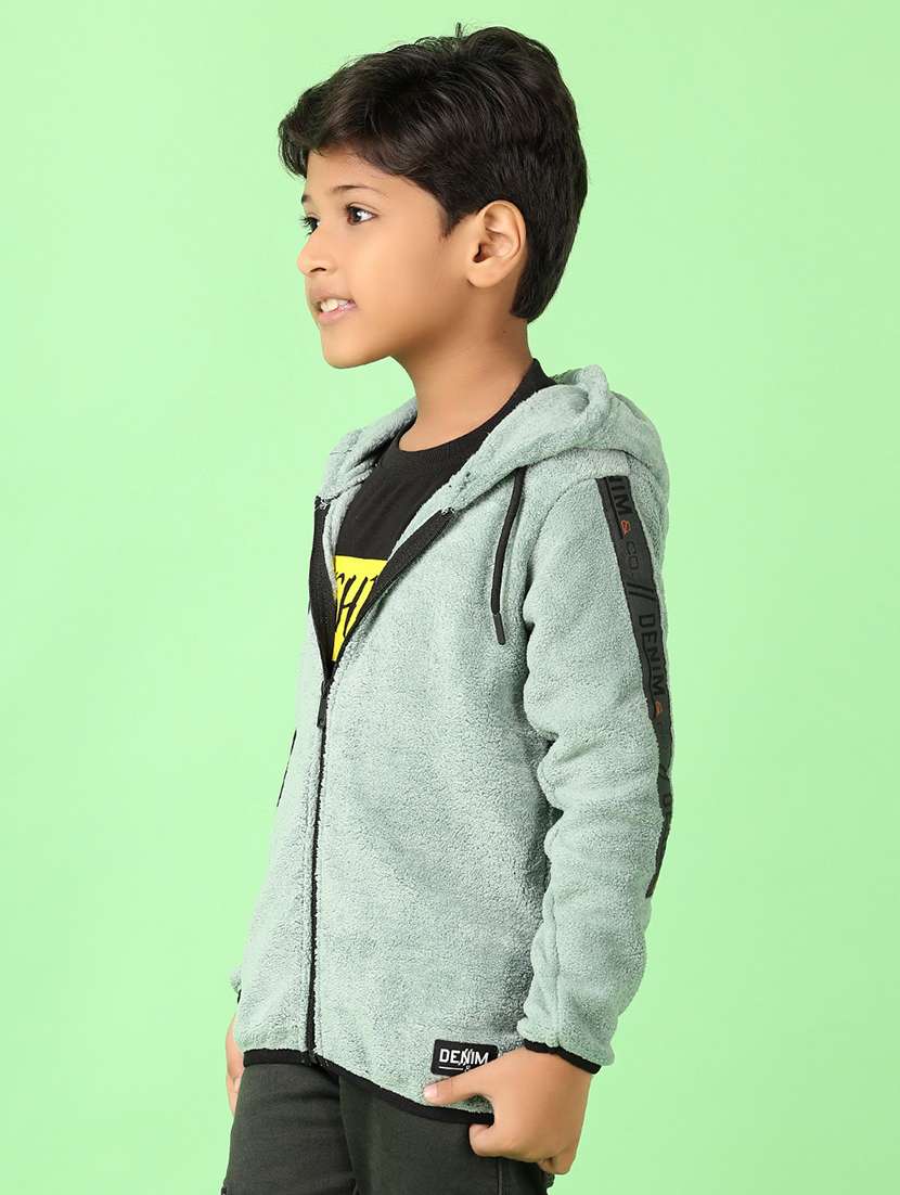 boys solid long sleeve sweatshirts - 21528128 -  Standard Image - 1