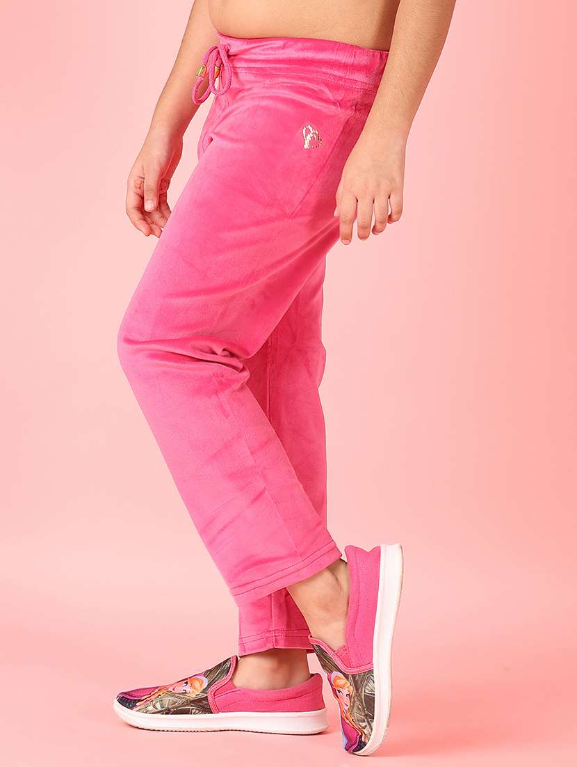 girls pink solid pyjama - 21528143 -  Standard Image - 1