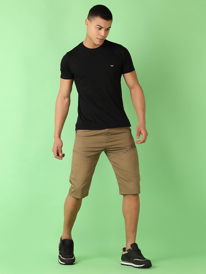 men mid rise solid cargo style three - fourth - 21528188 - Standard Image - 4