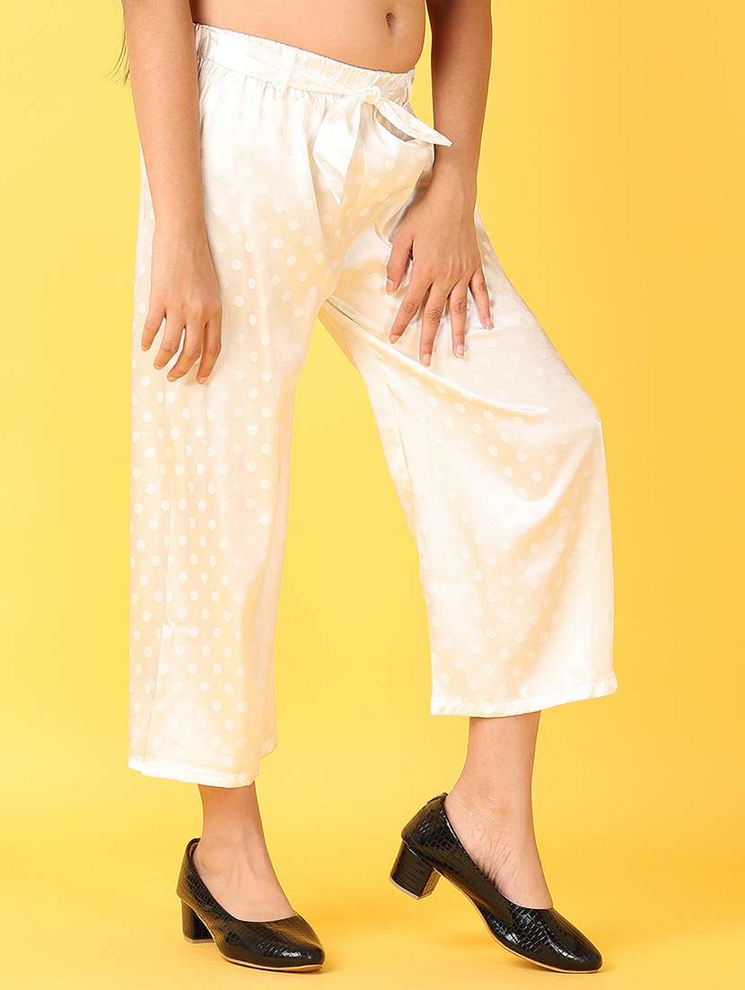 girls polka dots printed palazzo - 21528204 -  Standard Image - 1