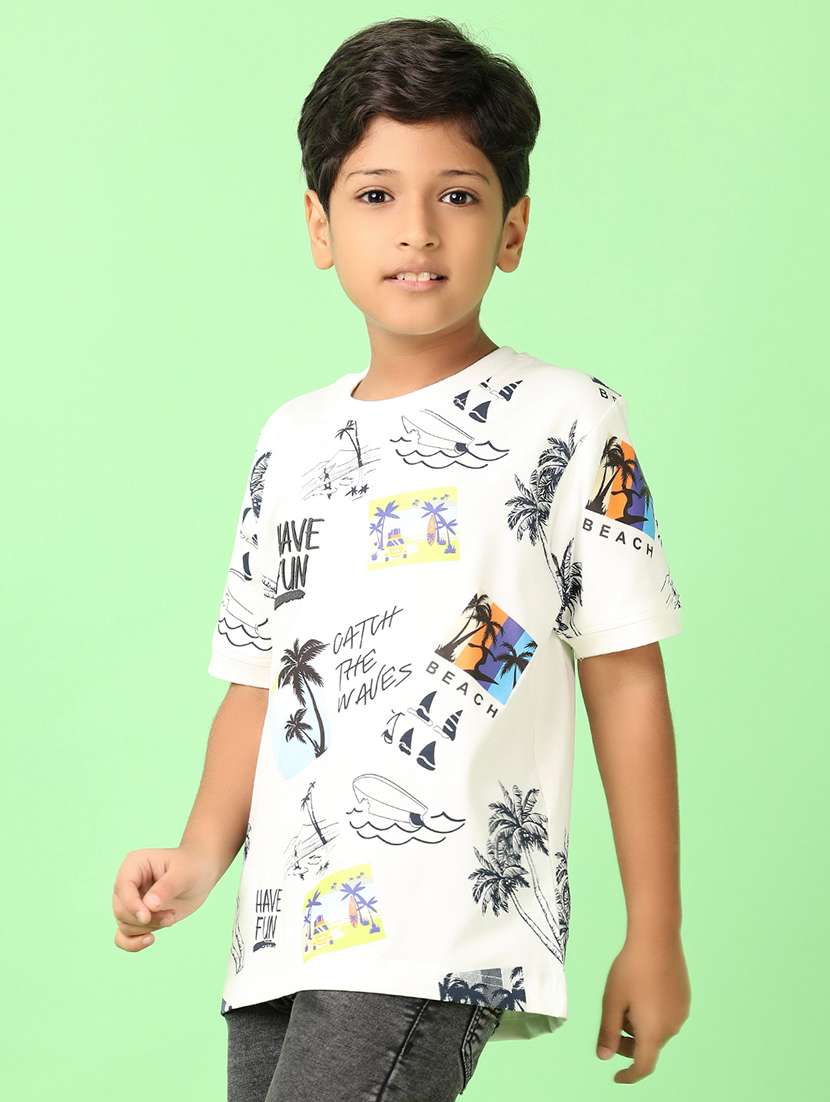 boys short sleeves printed t-shirt - 21528347 -  Standard Image - 1