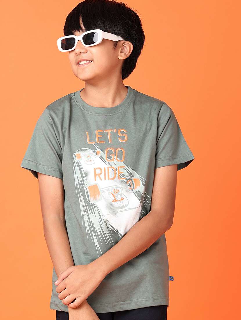 boys short sleeves printed t-shirt - 21528506 -  Standard Image - 1