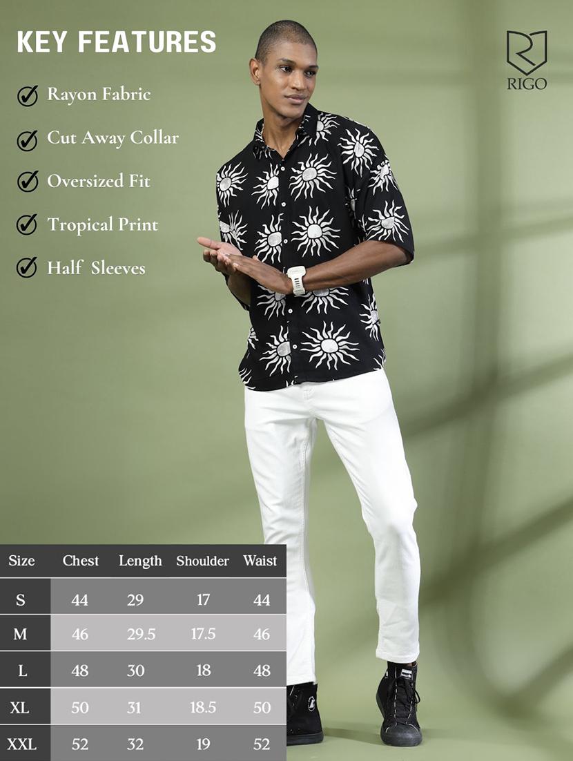 men collared printed casual shirt - 21529574 - Standard Image - 4