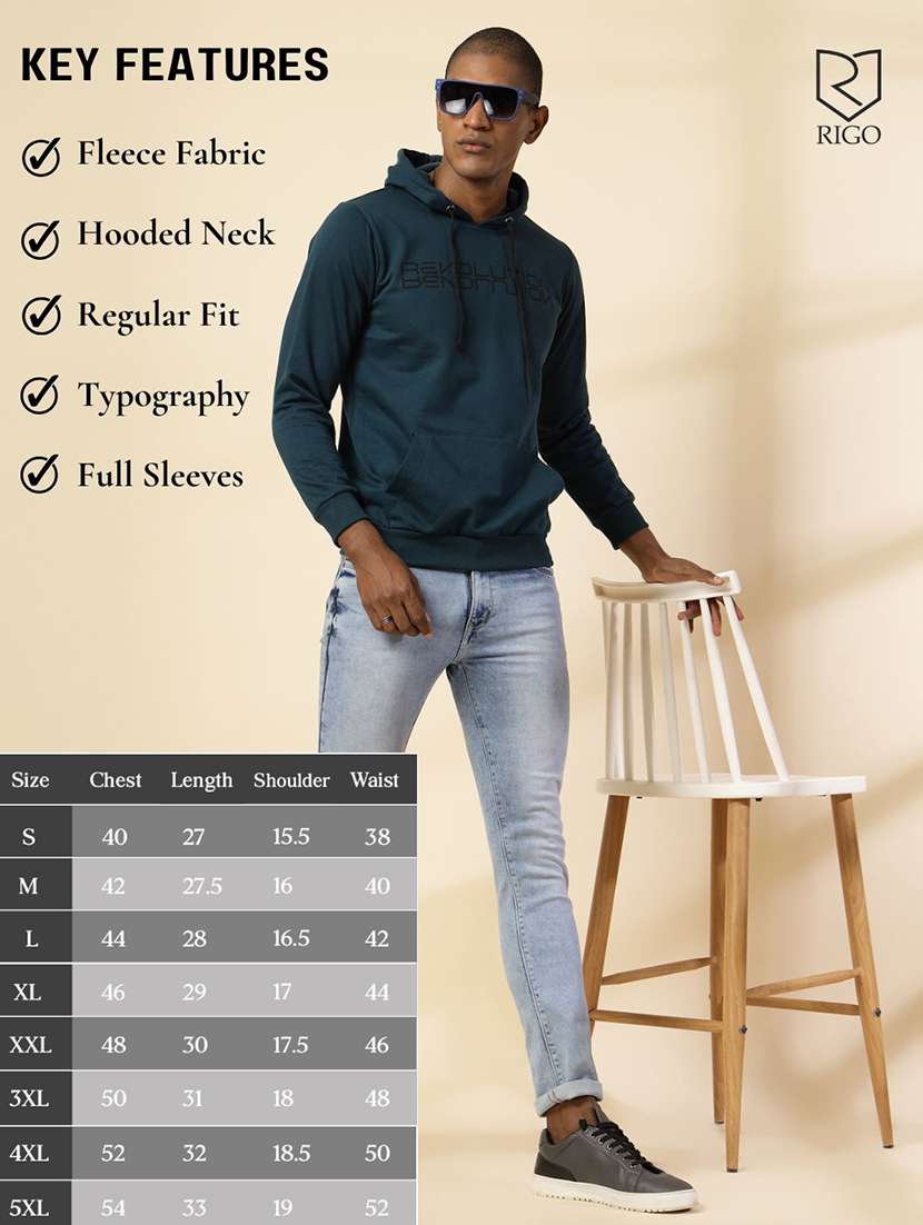 men long sleeves chest print sweatshirt - 21529609 -  Standard Image - 4