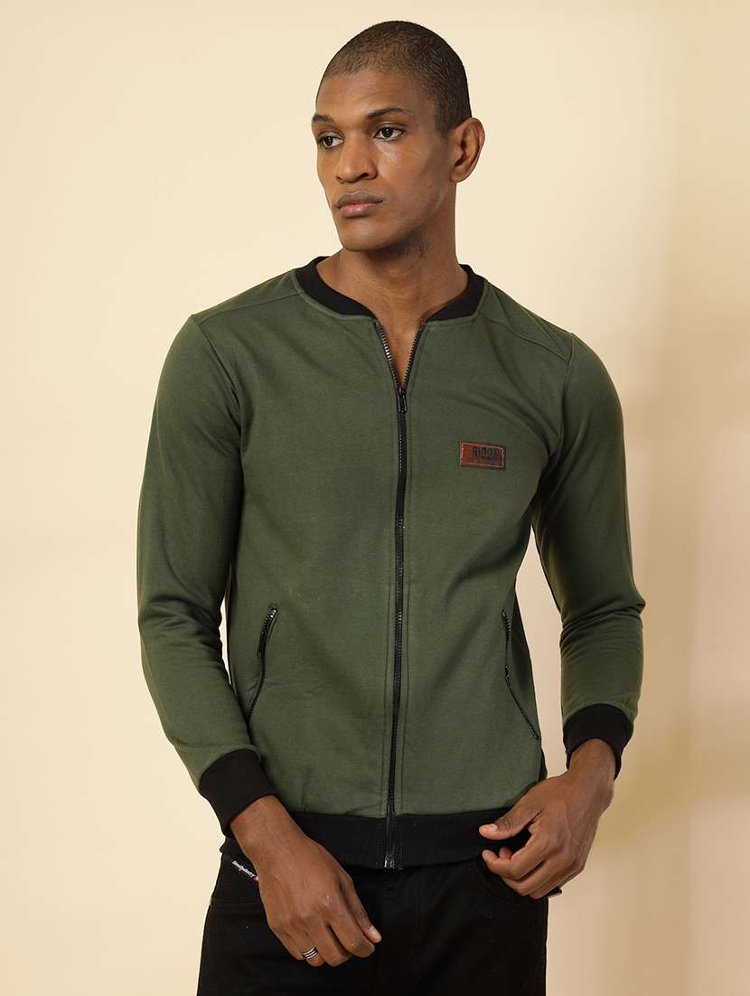 women solid long sleeves casual jacket