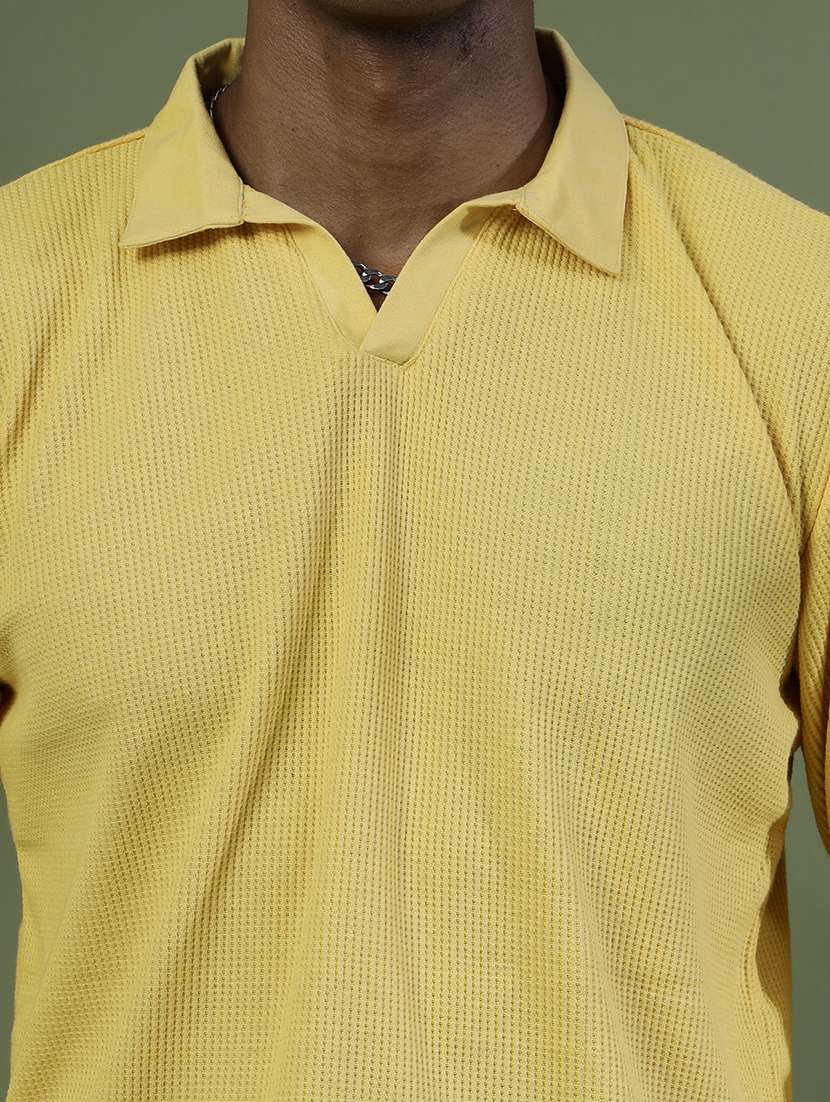 men polo neck plain t-shirt - 21529631 -  Standard Image - 4