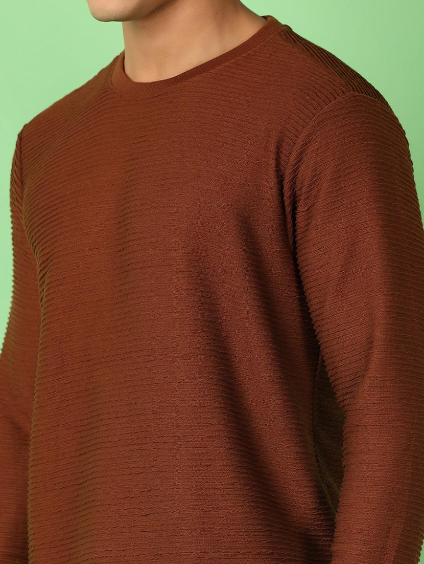 men solid long sleeve t-shirt - 21529789 - Standard Image - 4