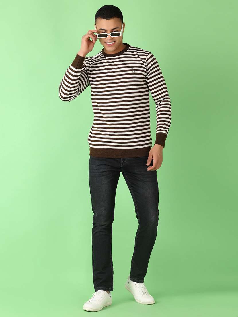 men plain mid rise denim jean - 21529913 - Standard Image - 4