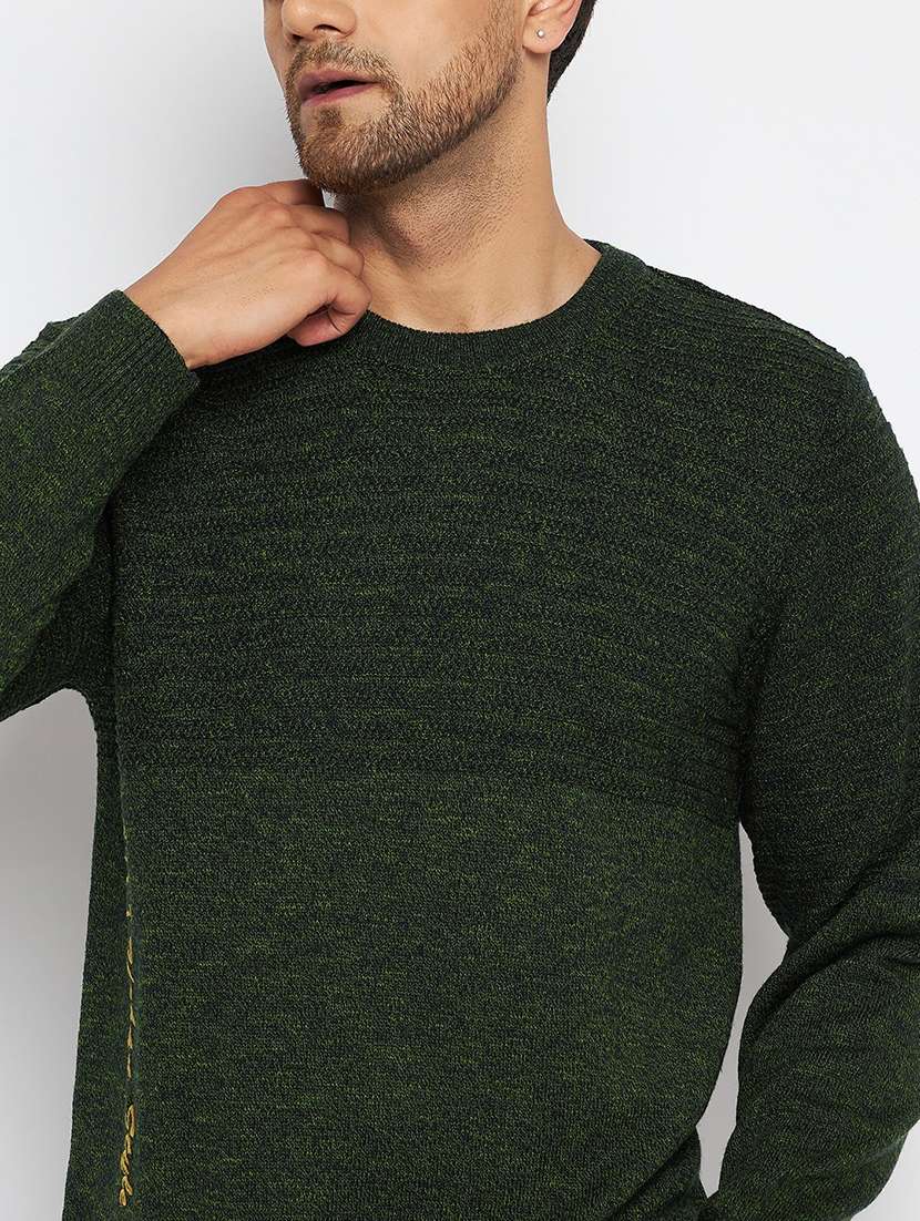 men long sleeve self-designed pullover - 21530244 -  Standard Image - 4