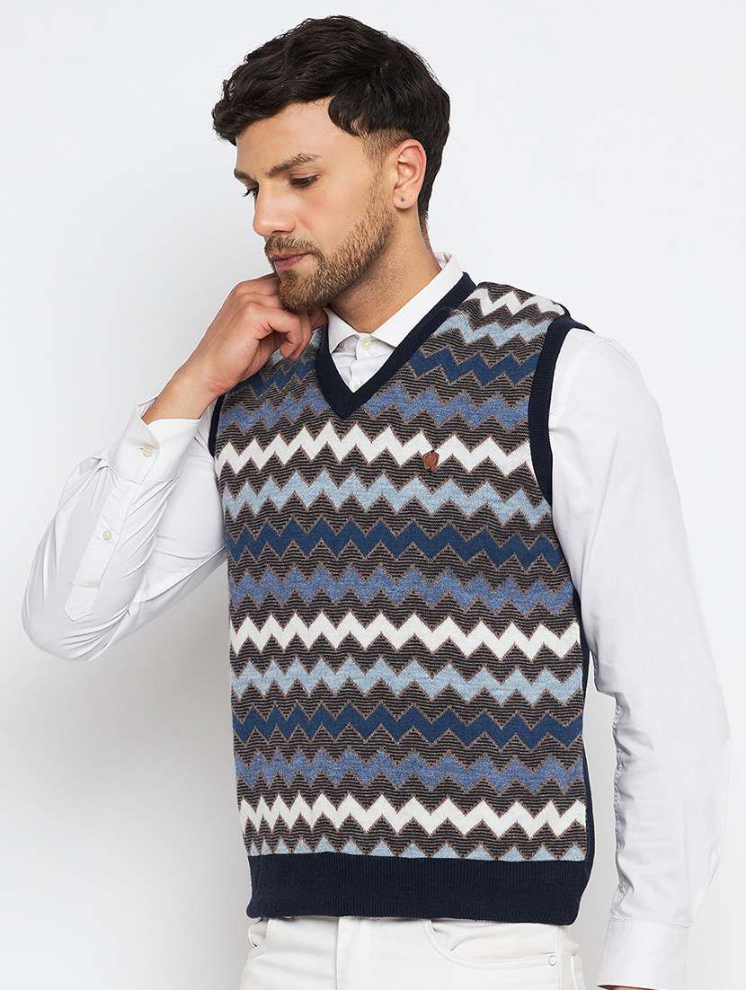 men sleeveless self-designed pullover - 21530251 -  Standard Image - 1