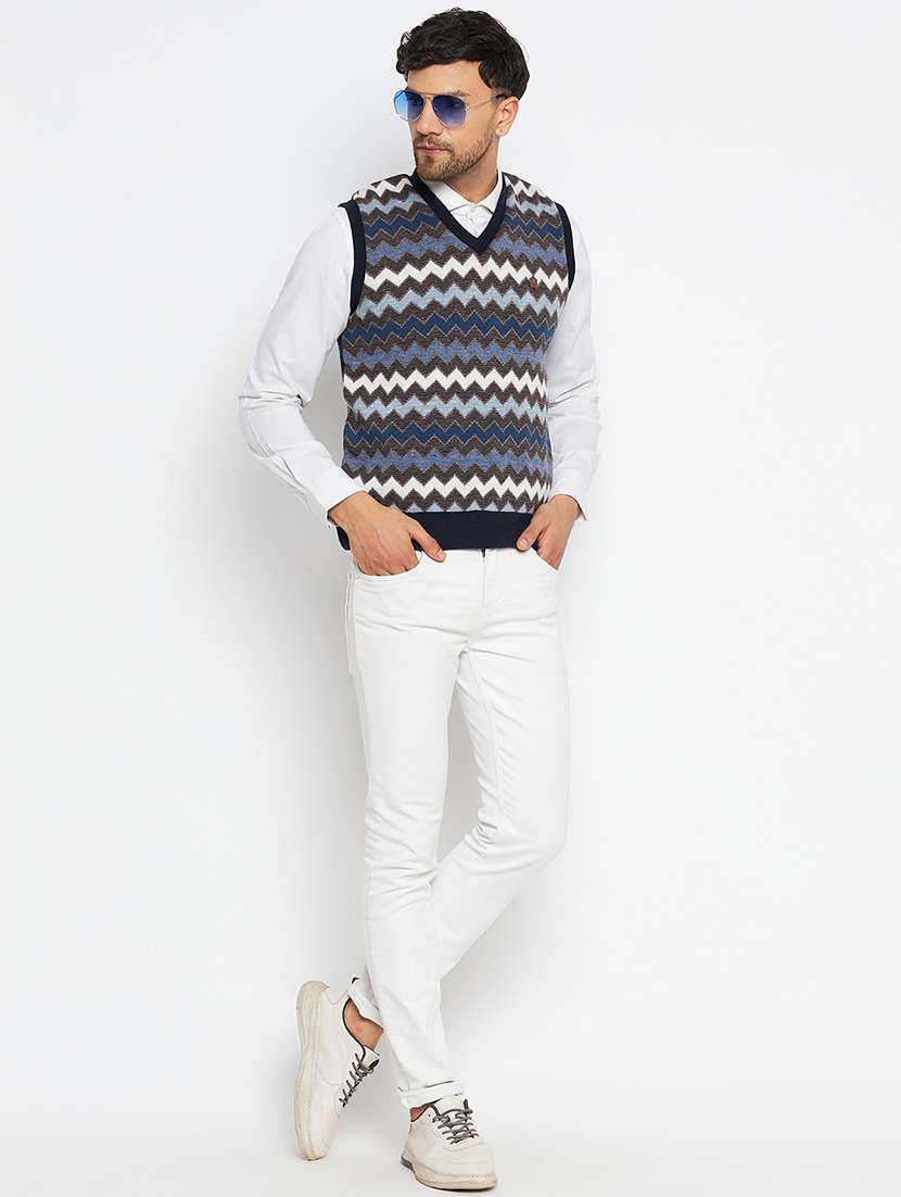 men sleeveless self-designed pullover - 21530251 -  Standard Image - 4