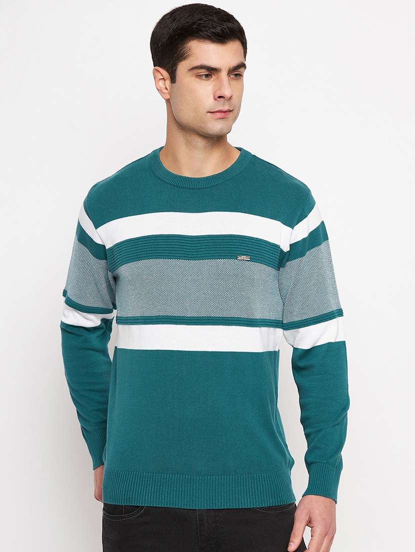 men long sleeve self-designed pullover