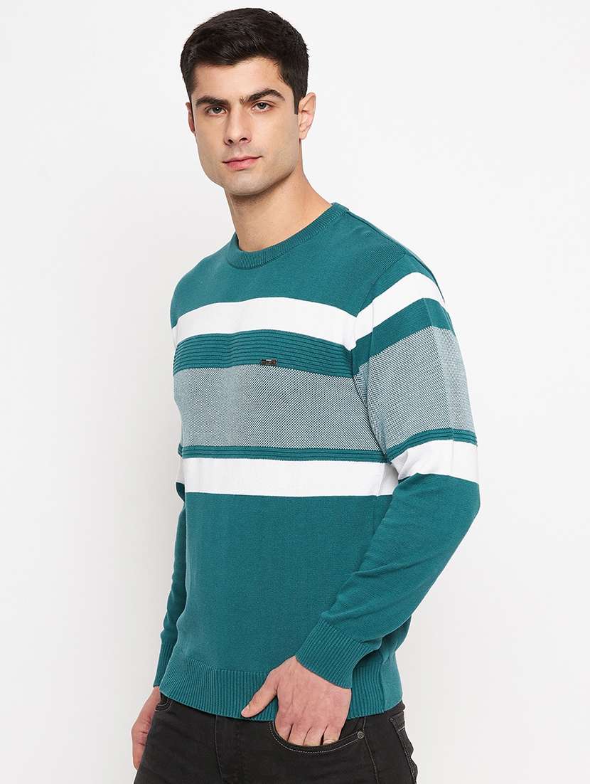 men long sleeve self-designed pullover - 21530268 -  Standard Image - 1