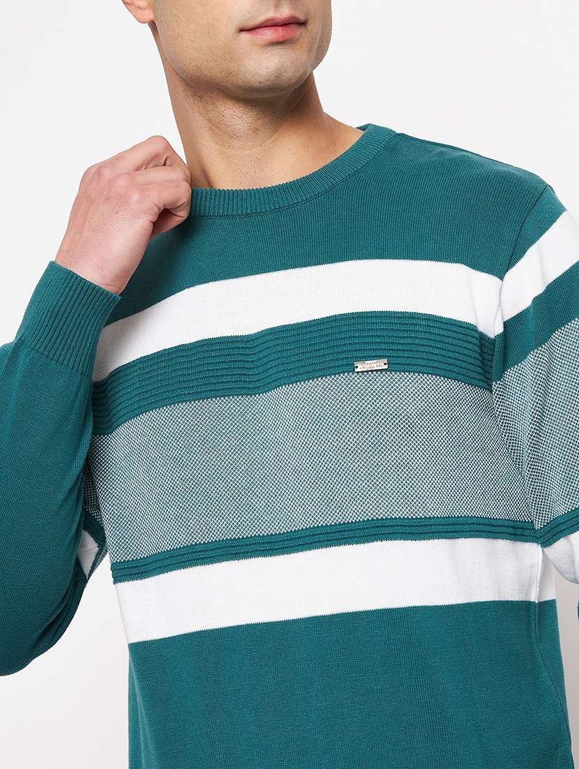 men long sleeve self-designed pullover - 21530268 -  Standard Image - 4
