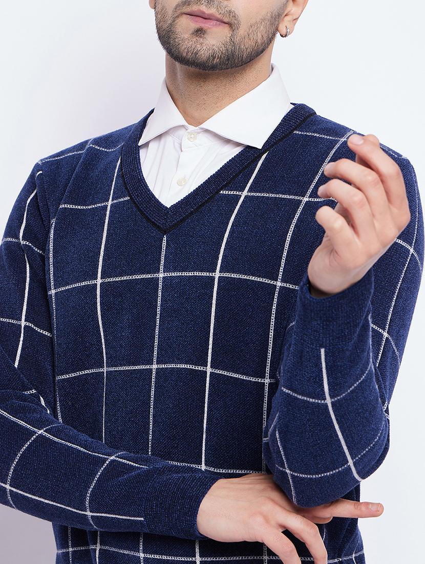 men self design long sleeve pullover - 21530311 - Standard Image - 6